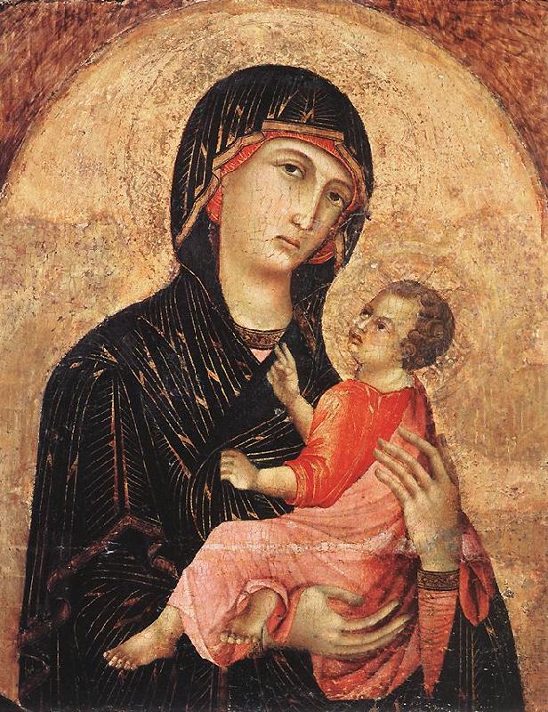 Duccio di Buoninsegna Madonna and Child (no. 593)  dfg oil painting image
